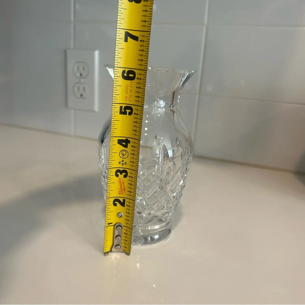 Waterford Killarney Pattern Vase 6” Tall  3.25” Wide